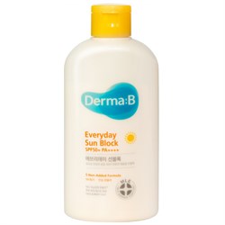 Derma:B Ламеллярный солнцезащитный лосьон для лица и тела Everyday Sun Block SPF50+ PA++++ 200ml 10581 - фото 1113