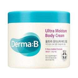 Derma:B Увлажняющий крем для тела с ароматом ванили Ultra Moisture Body Cream 430ml 10588 - фото 1128