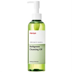 Manyo Гидрофильное масло на основе комплекса трав Herb Green Cleansing Oil 200ml 10610 - фото 1165