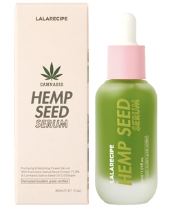 LALARECIPE Сыворотка для лица с мадекассосидом и семенами конопли Hemp Seed Serum 30ml 10763 - фото 1415