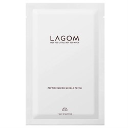Lagom Пептидные патчи с микроиглами от морщин под глазами Peptide Micro Needle Patch 1 пара (2 шт) 10765 - фото 1420