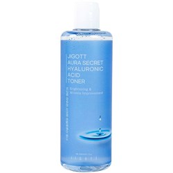 Jigott Антивозрастной тонер для лица с гиалуроновой кислотой Aura Secret Hyaluronic Acid Toner 300ml 11076 - фото 2048