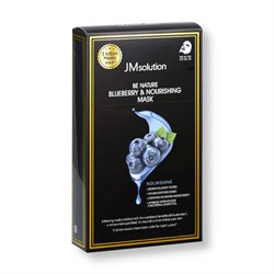 JMSolution Тканевая маска для лица с черникой и питательным эффектом Be Nature Blueberry & Nourishing Mask 11094 - фото 2075