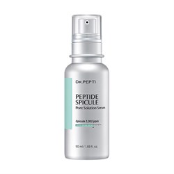 Dr.PEPTI Высокоэффективная антивозрастная сыворотка с петпидами и спикулами Peptide Spicule Pore Solution Serum 50ml 11126
