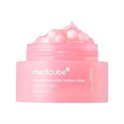 medicube Укрепляющий капсульный крем с ПДРН и пептидами PDRN Pink Collagen Capsule Cream 55ml 11187