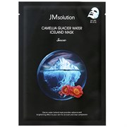 JMsolution Тонизирующая тканевая маска с экстрактом камелии Camellia Glacier Water Iceland Mask 10646