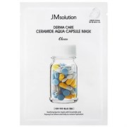 JMsolution Восстанавливающая целлюлозная маска с церамидами Derma Care Ceramide Aqua Capsule Mask 10660