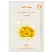 JMsolution Успокаивающая тканевая маска с календулой Plansynergy Silky Mask Calendula 10665